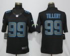 Nike Chargers #99 Jerry Tillery Black Rush Impact Limited Jersey