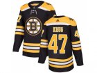 Men Adidas Boston Bruins #47 Torey Krug Black Home Authentic Stitched NHL Jersey