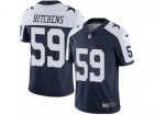 Youth Nike Dallas Cowboys #59 Anthony Hitchens Vapor Untouchable Limited Navy Blue Throwback Alternate NFL Jersey