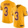 Mens Nike Washington Redskins #3 Dustin Hopkins Limited Gold Rush NFL Jersey