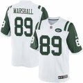 Mens Nike New York Jets #89 Jalin Marshall Limited White NFL Jersey