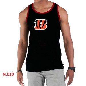 Nike NFL Cincinnati Bengals Sideline Legend Authentic Logo men Tank Top Black