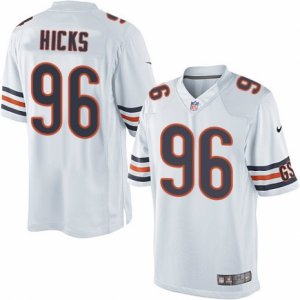 Men\'s Nike Chicago Bears #96 Akiem Hicks Limited White NFL Jersey