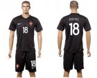 Portugal #18 Raphael SEC Away Soccer Country Jersey