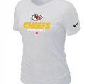 Women Kansas City Chiefs White T-Shirt