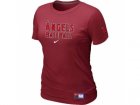women Los Angeles of Anaheim Nike Red Short Sleeve Practice T-Shirt