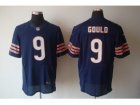 Nike Chicago Bears #9 Robbie Gould Blue Elite Jerseys