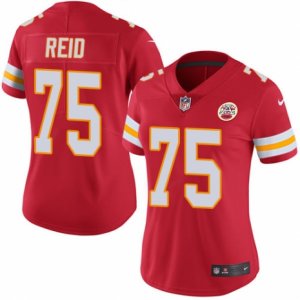 Women\'s Nike Kansas City Chiefs #75 Jah Reid Limited Red Rush NFL Jersey