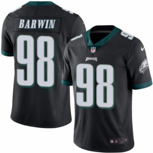 Mens Nike Philadelphia Eagles #98 Connor Barwin Limited Black Rush NFL Jersey