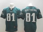 Nike Philadelphia Eagles #81 Jordan Matthews green jerseys(Elite)