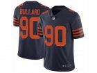 Mens Nike Chicago Bears #90 Jonathan Bullard Vapor Untouchable Limited Navy Blue 1940s Throwback Alternate NFL Jersey