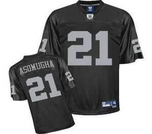 nfl oakland raiders #21 nnamdi asomugha black[kids]