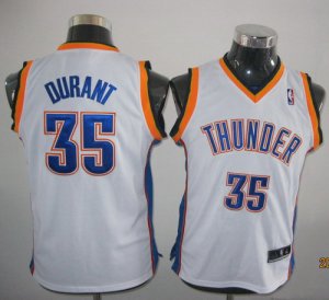 youth nba oklahoma city thunder #35 durant white