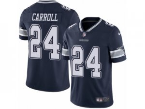 Mens Nike Dallas Cowboys #24 Nolan Carroll Vapor Untouchable Limited Navy Blue Team Color NFL Jersey