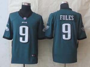 Nike Philadelphia Eagles #9 Foles Green Jerseys(Limited)