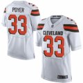 Mens Nike Cleveland Browns #33 Jordan Poyer Limited White NFL Jersey