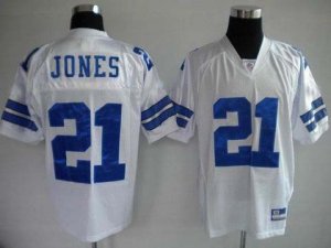 nfl dallas cowboys #21 jones white