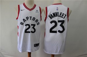 Raptors #23 Fred Vanvleet White Nike Swingman Jersey