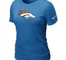 Women Danver Broncos L.blue T-Shirts