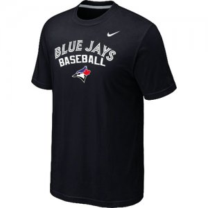 Nike MLB Toronto Blue Jay 2014 Home Practice T-Shirt - Black