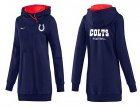 Women Indianapolis Colts Logo Pullover Hoodie-119