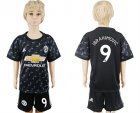 2017-18 Manchester United 9 IBRAHIMOVIC Away Youth Soccer Jersey