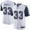Youth Nike Dallas Cowboys #33 Tony Dorsett Limited White Rush NFL Jersey