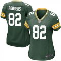 Women Nike Green Bay Packers #82 Richard Rodgers Green Jersey