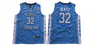 North Carolina Tar Heels #32 Luke Maye Blue College Basketball Jersey