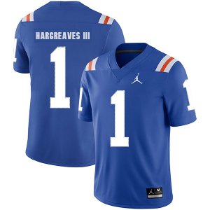 Florida Gators #1 Vernon Hargreaves Blue Throwback