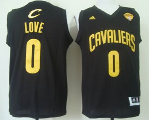 2015 nba finals cleveland cavaliers #0 love black [revolution 30 swingman]