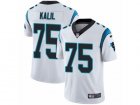 Mens Nike Carolina Panthers #75 Matt Kalil Vapor Untouchable Limited White NFL Jersey