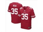 Nike jerseys san francisco 49ers #35 reid red[Elite]