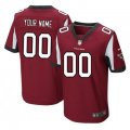 Youth Nike Atlanta Falcons Customized Elite Red Team Color NFL Jersey