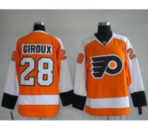 nhl philadelphia flyers #28 giroux orange