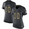 Women's Nike Green Bay Packers #10 Jacob Schum Limited Black 2016 Salute to Service NFL Jersey
