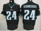 Nike NFL philadelphia eagles #24 asomugha black Elite jerseys