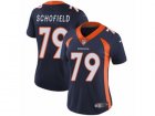Women Nike Denver Broncos #79 Michael Schofield Vapor Untouchable Limited Navy Blue Alternate NFL Jersey