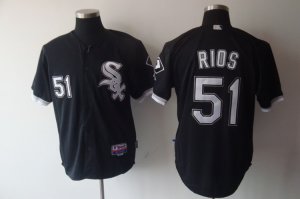 mlb Chicago White Sox #51 rios black