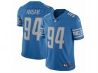 Mens Detroit Lions #94 Ezekiel Ansah Nike Blue 2017 Limited Jersey