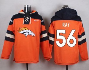 Nike Denver Broncos #56 Shane Ray Orange Player Pullover Hoodie