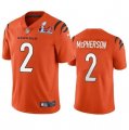 Nike Bengals #2 Evan McPherson Orange 2022 Super Bowl LVI Vapor Limited Jersey