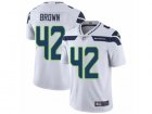 Mens Nike Seattle Seahawks #42 Arthur Brown Vapor Untouchable Limited White NFL Jersey