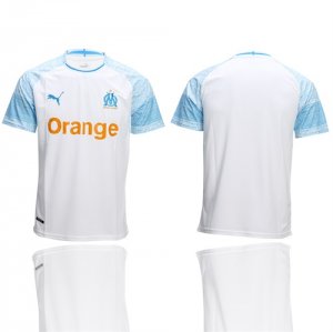 2018-19 Marseilles Home Thailand Soccer Jersey