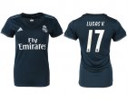 2018-19 Real Madrid 17 LUCAS V. Away Women Soccer Jersey