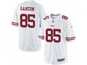 Mens Nike San Francisco 49ers #85 Pierre Garcon Limited White NFL Jersey