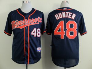 mlb Minnesota Twins #48 hunter blue jerseys