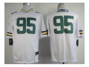 Nike jerseys green bay packers #95 jones white[Elite]