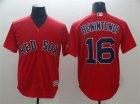 Red Sox #16 Andrew Benintendi Red Cool Base Jersey