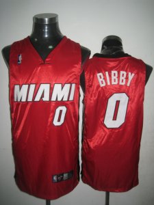 nba miami heat #0 bibby red